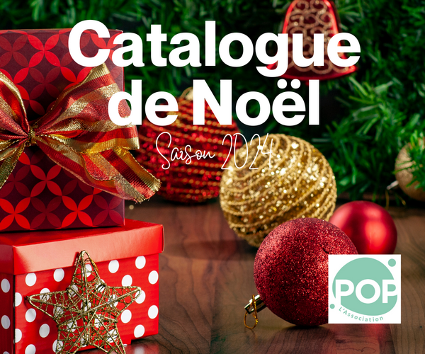 Le catalogue de Noël 2024 de POP la Coop est paru